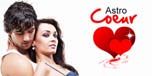 Un couple d'amoureux avec un coeur rouge - consultez un professionnel de la voyance amoureuse