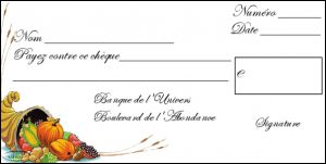 Voici comment remplir le chèque d'abondance pour faire lire le rituel por attirer la prospérité