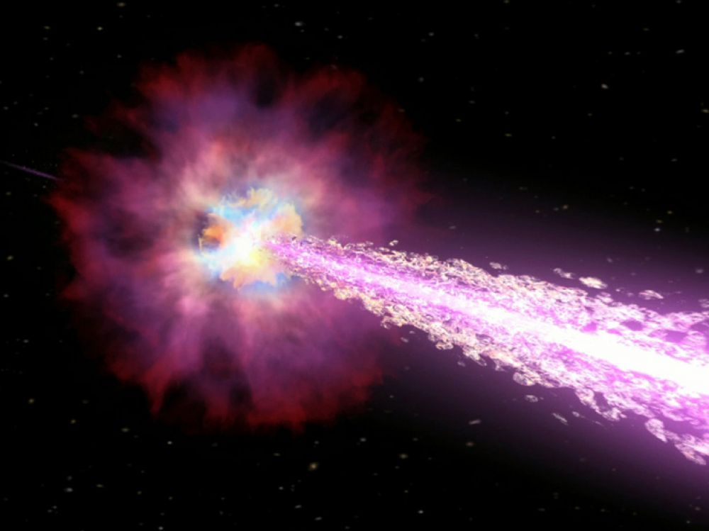 Rayon gamma de l'univers vu par les scientifiques